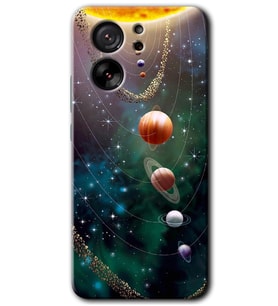 Xiaomi Mi 13T Kılıf HD Desen Baskılı Arka Kapak - Cosmos