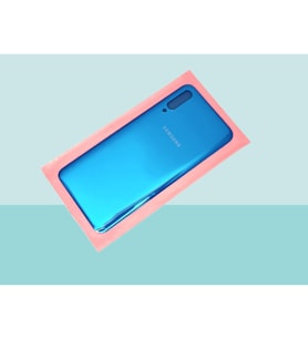 Samsung Galaxy A50 A505 Uyumlu Arka Kapak Batarya Kapağı - MAVİ
