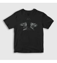 Presmono Unisex Çocuk Siyah Real V2 Rapper NF T-Shirt 305039tt