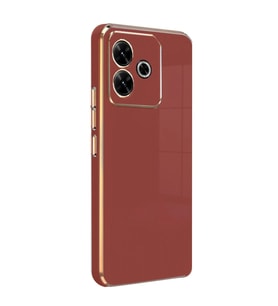 Xiaomi Redmi 13 4g Kılıf Volet Silikon - Kırmızı