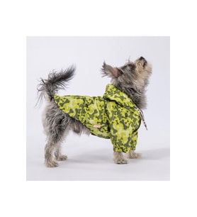 Pawstar KÜÇÜK Köpek Greenossa Raincoat Large Sırt33cm Göğüs46cm Boyun30cm