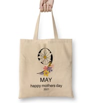9 MAY Mothers Day 2021 Bez Çanta Uzun Saplı