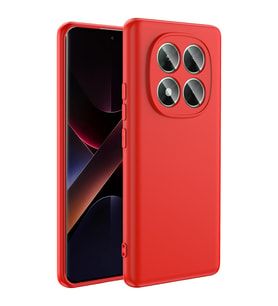 Xiaomi Poco X7 Kılıf İçi Kadife Lansman Kapak (Kırmızı)