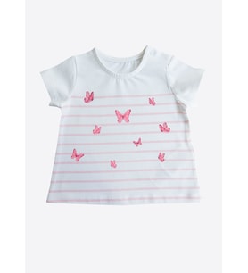 Organik Nomi T-Shirt Beyaz