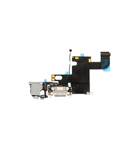 iPhone 6 Kulaklık Soketli Şarj Soketi Film Siyah Renk