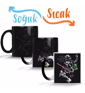 The Dark Side Sihirli Kupa Bardak Porselen
