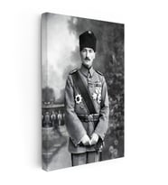 Kanvas Tablo Atatürk Madalyalı Mareşal Atatürk Tablosu Ev Ofis Duvar Dekoru