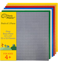 LEGO ile Uyumlu Classic Plaka (Zemin) - Classic Zemin 25CMX25CM Ebatlarında 11024 (Kahverengi)