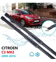 Citroen C3 Ön Cam Silecek Süpürgesi Takımı 2010-2015