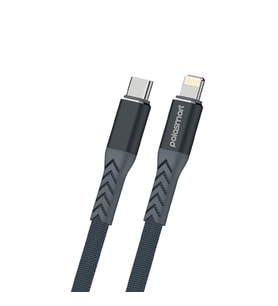 Polosmart PSM118 Type-C to Lightning 20W Hızlı Şarj ve Data Kablosu 1.2 Metre Gri