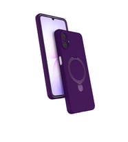 Samsung Galaxy A07 4g Regal Magsafe Standlı Kapak - Derin Mor