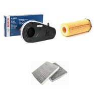 Bosch Filtre Bakım Seti BMW 7 SERİSİ 730 Dizel 2008-2015 245 Beygir Hava + Yağ f. + Polen Filtre Sardes