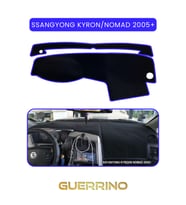 SSANGYONG Kyron / Nomad (2005+) ;TORPİDO KORUMA HALISI MAVİ KENAR