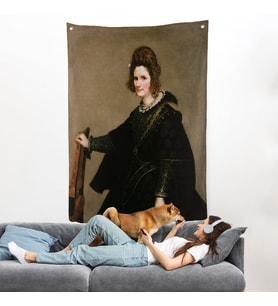 Diego Velázquez - Kadın Portresi Duvar Örtüsü-7377