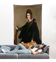 Diego Velázquez - Kadın Portresi Duvar Örtüsü-7377