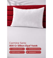 %100 Silikon Elyaf Dolgu Yastık - Otel Tipi 800 Gr 1 Adet