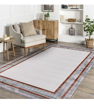 Makine Kaymaz Yıkanabilir Gri Modern Triko Salon Halısı Mutfak Halısı Koridor Halısı Yolluk 17166