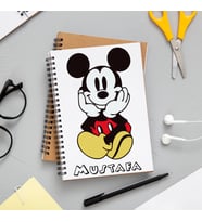 Mickey Mouse Defteri Kişiye Özel