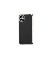 Apple iPhone 12 Uyumlu Kılıf Zore Bark Kapak (Siyah)