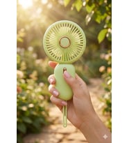 MİNİ TAŞINABİLİR FAN TYPE-C ŞARJLI EL VANTİLATÖRÜ FN-65 (Yeşil)