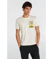 Hummel Drıft  Erkek Tişört (Beyaz)
