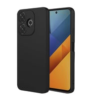 Xiaomi Redmi 13 4g Kılıf Nano İçi Kadife Silikon - Siyah