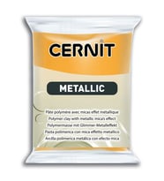 Cernit Metallic Polimer Kil 56 gr 050 GOLD 