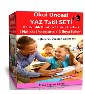 Okul Öncesi Yaz Tatil Seti