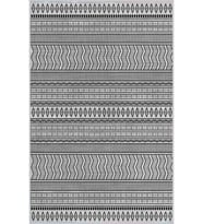 Eliana Home Baskılı, Yıkanabilir Kaymaz Taban Salon Halısı LNA0054-SD1163 100x150 cm (Gri)