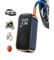 A55-56 PSI Destekli 3600mAh 50W LED Ekranlı Araba Motor Bisiklet Top Hava Kompresörü Powerbank