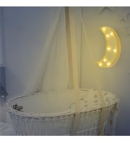 Dekoratif Led Ay Gece Lambası (Sarı)