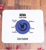 Kişiye Özel Kova Burcuna Hediye Mouse Pad