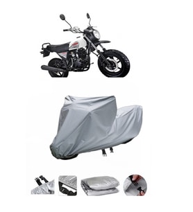 Lifan Pony 100  Gri Motosiklet Brandası ARKA ÇANTA UYUMLU DEĞİLDİR
