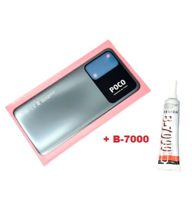 Tkgz Xiaomi POCO M4 PRO (5G) Arka Pil Batarya Kapağı (B-7000) GRİ