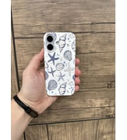 YZGOLDEN IPHONE 17 UYUMLU İÇİ KADİFE DESENLİ TELEFON KILIFI