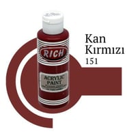 Rich Master Akrilik Boya 120 cc. 151 Kan Kırmızı 