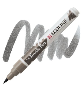 Talens Ecoline Brush Pen Fırça Uçlu Kalem 718 Warm Grey 