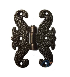 Zamak Menteşe - Büyük, 50x67mm, Oksit, 1 Adet