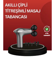Northcity Çok Fonksiyonlu 4 Başlıklı Şarjlı Masaj Aleti - Kas Ağrısına Deva ve Spor Sonrası Rahatlama