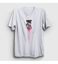 Presmono Unisex Beyaz Bunny Green Day T-Shirt 55575tt
