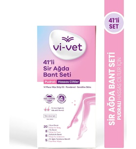 Lexroo Vi-vet Sir Ağda Bant Seti Pudralı (Yeni), 41 Adet