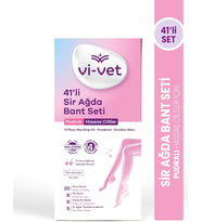 Lexroo Vi-vet Sir Ağda Bant Seti Pudralı (Yeni), 41 Adet