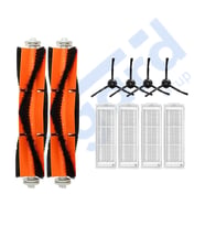 Xiaomi Mop 2 Pro (MJST1SHW) -Mop 2 Lite Uyumlu 2 Ana Fırça 4 Yan Fırça 4 Filtre PKT-iasgf0000382