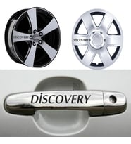 Rover Discovery Kapı Kolu Jant Sticker (10 Adet) Etiket Yapıştırma Z159