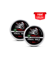 Motosikletlere Özel Final Wax 150 ml 2 Adet + Hediye Takoz Cila Süngeri