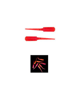 Fujin Baby FRY 2.7cm Kokulu LRF Silikon Yem PinkOrange