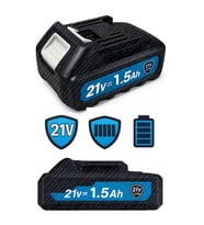 Bulldozer 21v 1.5 Ah Profesyonel 5 Plli Batarya LI-ION LITHIUM  IOM