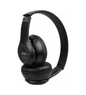 P47 Bluetooth 5.0 Kulak Üstü Kulaklık Siyah
