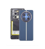 Realme 12 Pro Arka Kapak - Arka Pil Batarya Kapağı - RMX3842 Uyumlu (Mavi)