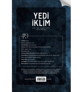 Yedi İklim Dergi 419.Sayı Şubat 2025 (STD)